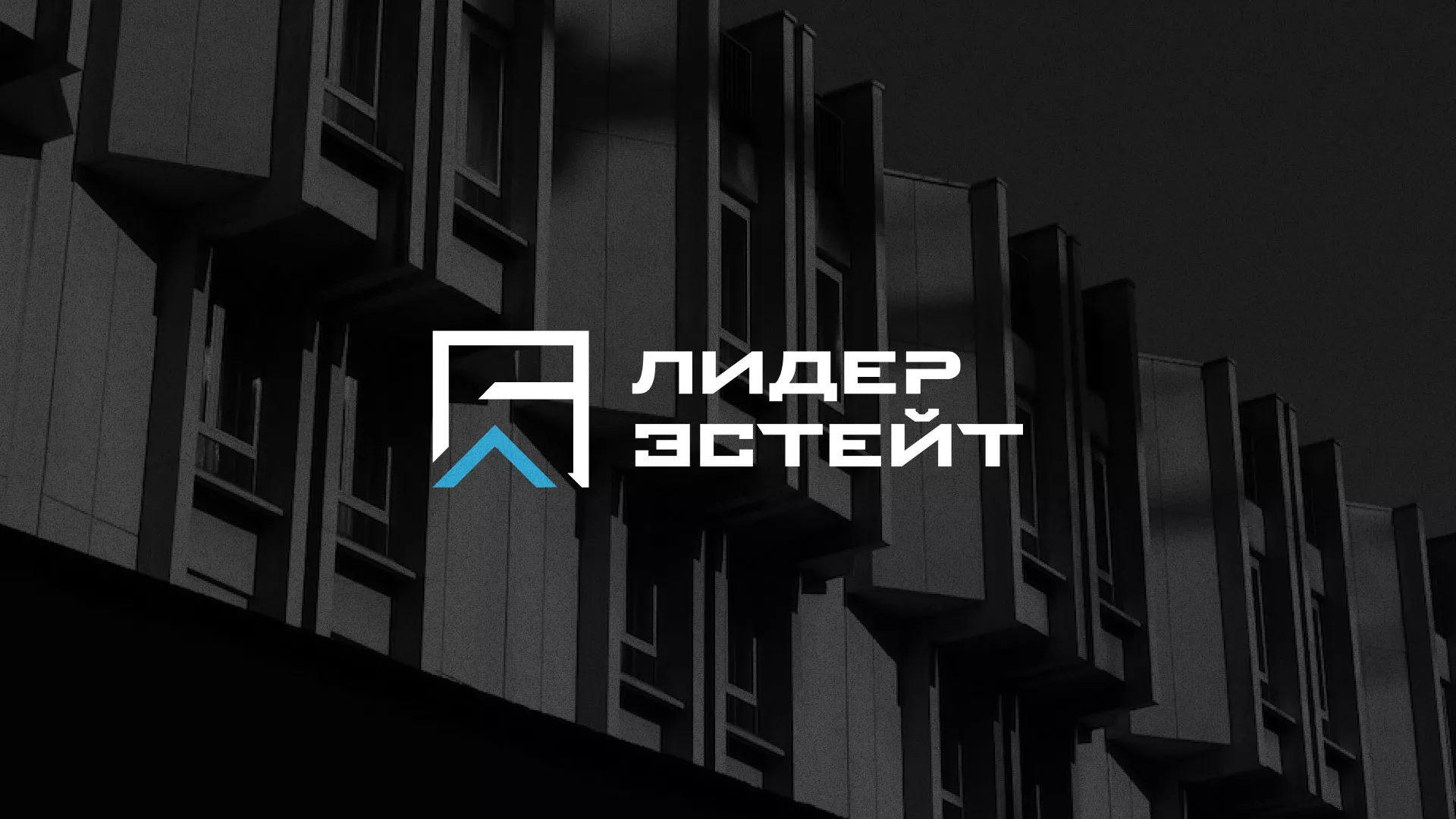 Разработка логотипа агентства недвижимости «Лидер Эстейт» в Новокузнецке